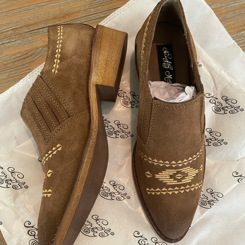 Naughty Monkey Suede Ankle Boots